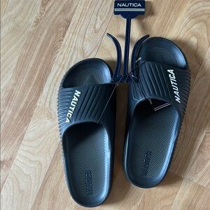Nautica Navy women 8 Slide Sandals